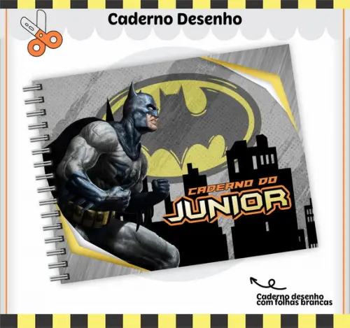 Caderno de Desenho- Batman 02