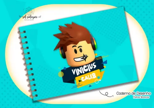 Caderno de Desenho- Roblox 02