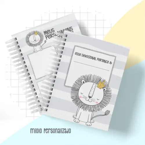 Caderno Devocional Menino