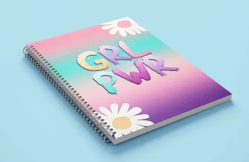 Caderno Personalizado - Girl Power