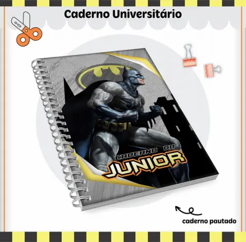 Caderno Universitário - Batman 02