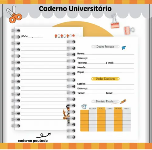 Caderno Universitário - Cobra Kai