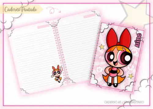Caderno Universitário - Florzinha