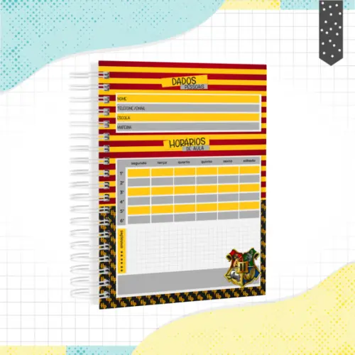 Caderno Universitário - Harry Potter