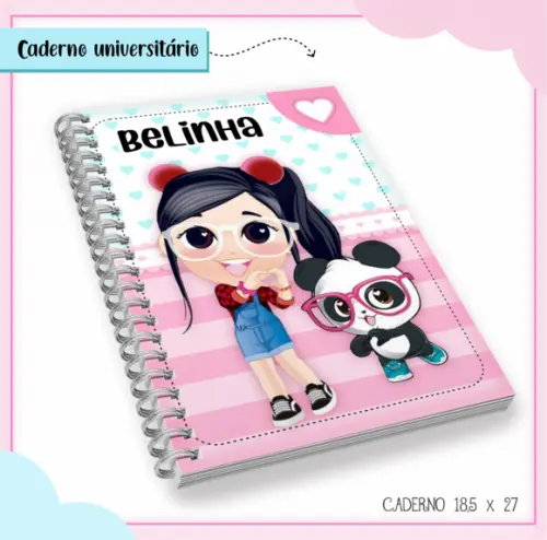 Caderno Universitário - Luluca
