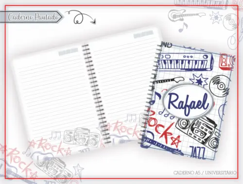 Caderno Universitário - Música