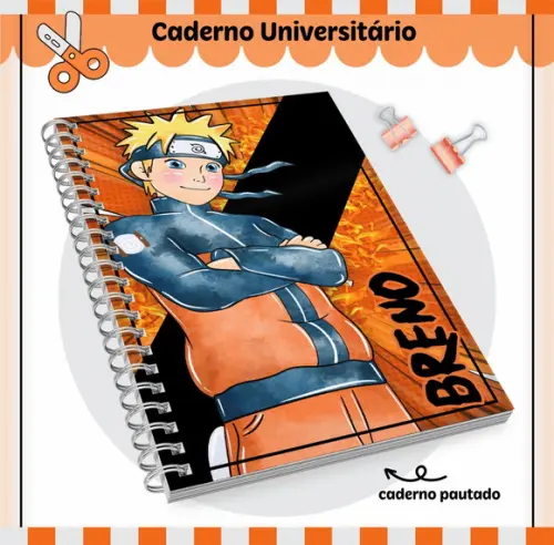 Caderno Universitário - Naruto 03