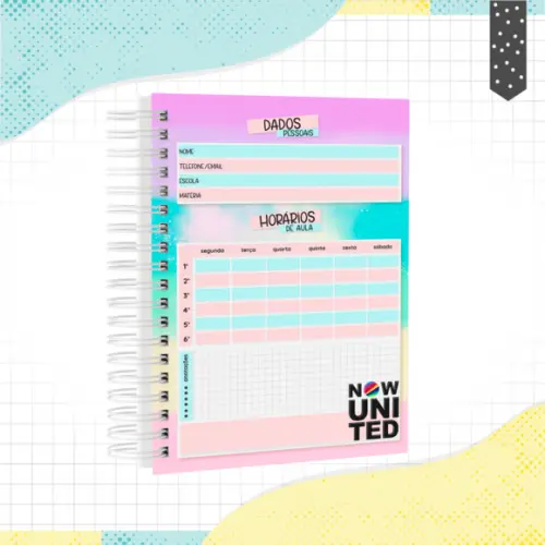 Caderno Universitário - Now United
