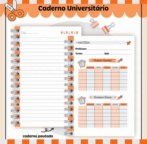 Caderno Universitário - Naruto 03