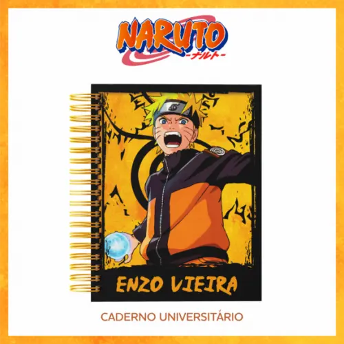 Caderno Universitário - Naruto