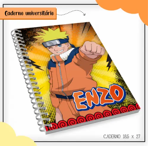 Caderno Universitário - Naruto 02