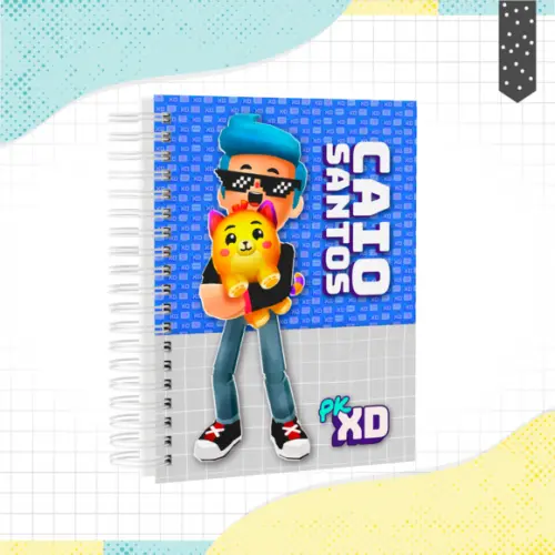 Caderno Universitário - Pk Xd Menino