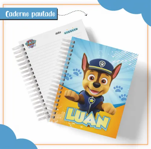 Caderno Universitário - Patrulha Canina