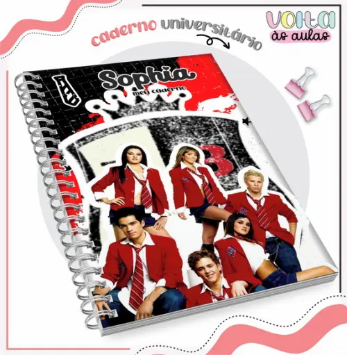 Caderno Universitário - Rebelde