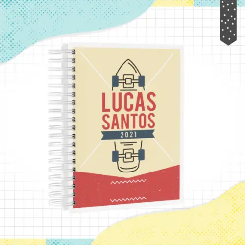Caderno Universitário - Skate