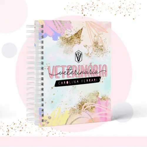 Caderno Universitário - Veterinária (10 matérias)