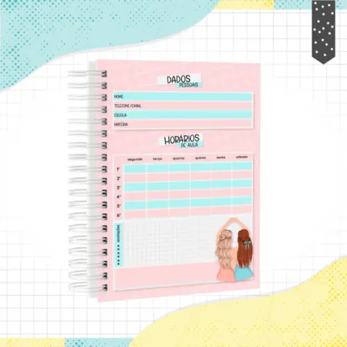 Caderno Universitário Grande - Amizade