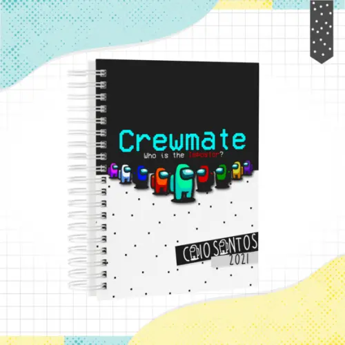 Caderno Universitário Grande - Among Us