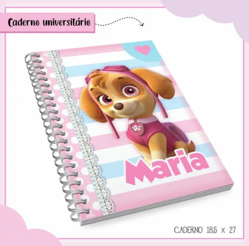 Caderno Universitário Grande - Skye