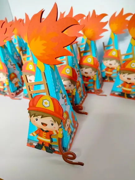 Caixa Pirâmide - Bombeiros