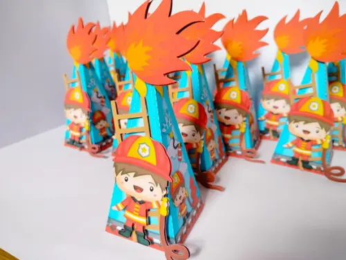 Caixa Pirâmide - Bombeiros