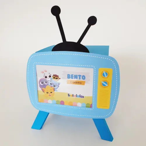 Caixa Tv Bolofofos Personalizada