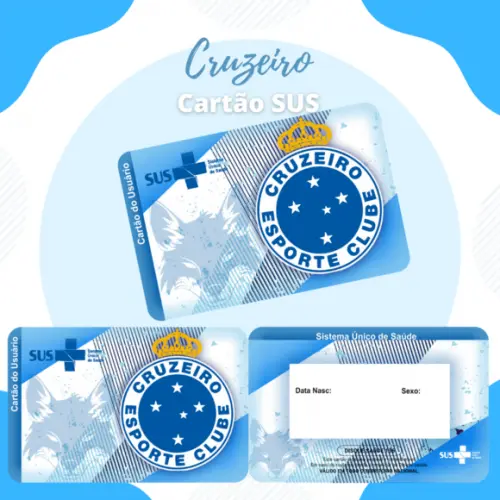 Cartão Sus - Plastificado - Cruzeiro