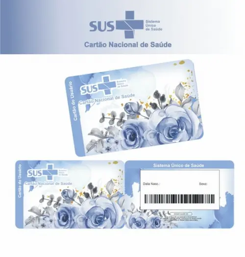 Cartão Sus - Plastificado - Floral Luxo 02