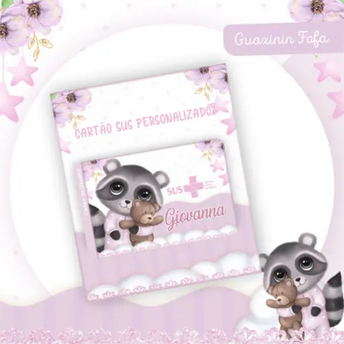 Cartão Sus - Plastificado - Guaximim