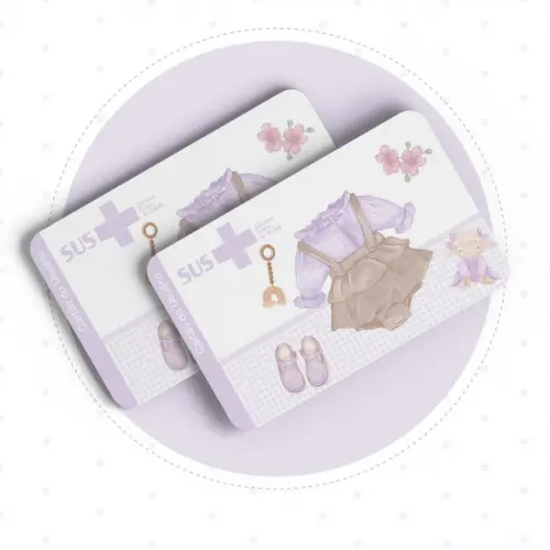 Cartão Sus - Pvc - Baby Girl