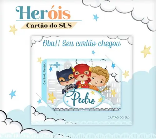 Cartão Sus - Pvc - Herois