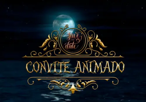 Convite Animado Save The Date - Alice