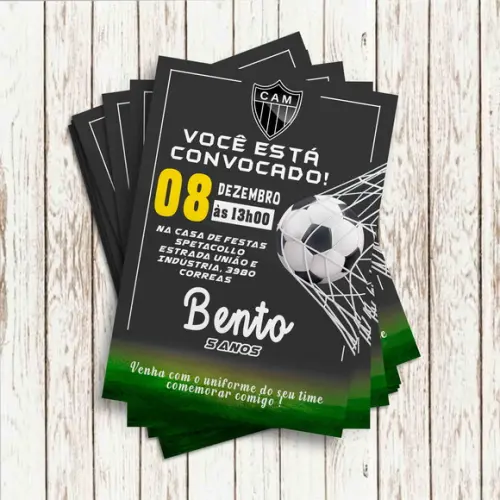 Convite Impresso - Atlético Mineiro