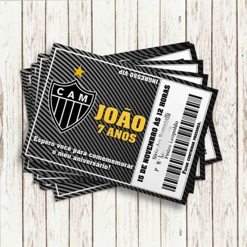 Convite Impresso - Atlético Mineiro 02