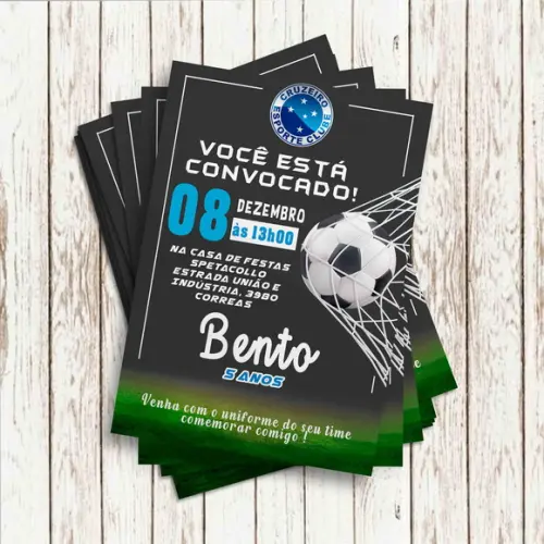 Convite Impresso - Cruzeiro