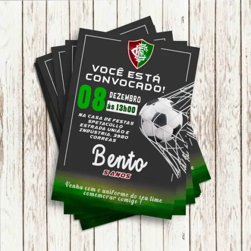 Convite Impresso - Fluminense