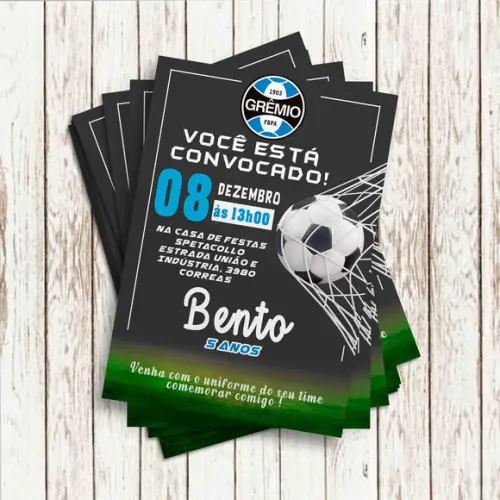 Convite Impresso - Gremio