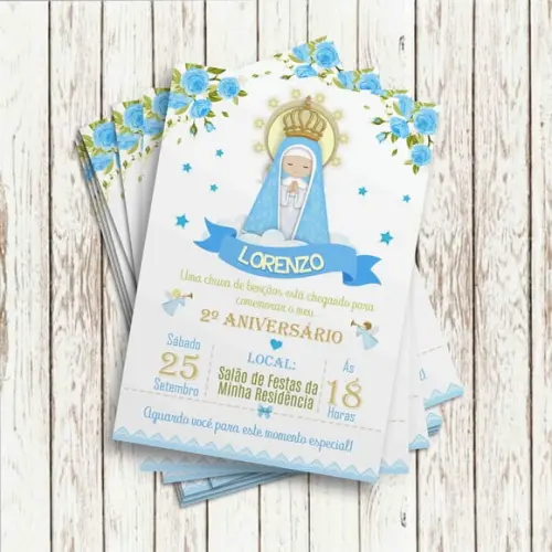 Convite Impresso - Nossa Senhora