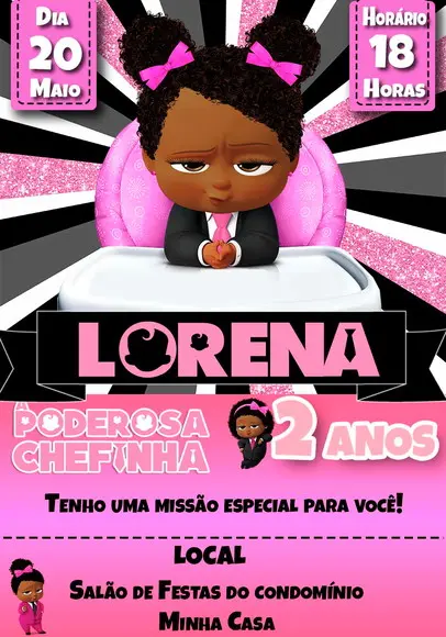 Convite Virtual - a Poderosa Chefinha