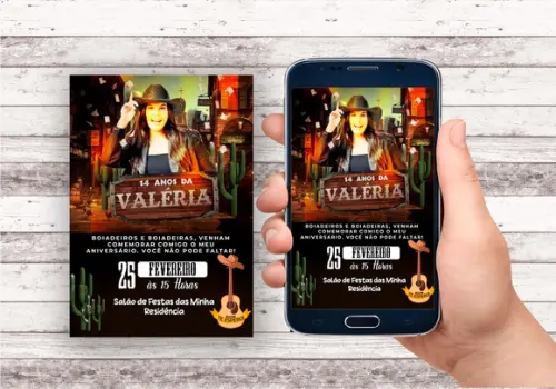 Convite Virtual - Ana Castela