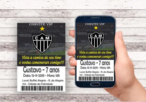 Convite Virtual - Atlético Mineiro