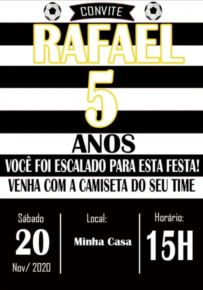 Convite Virtual - Atlético Mineiro / Botafogo