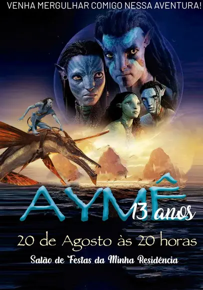 Convite Virtual - Avatar