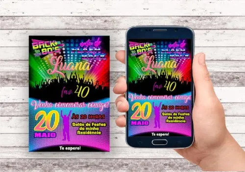 Convite Virtual - Balada - Flash Back