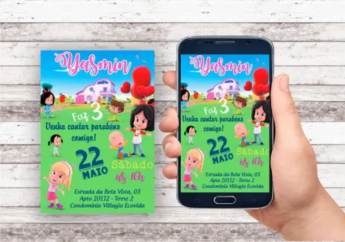Convite Virtual - Cleo e Cuquin