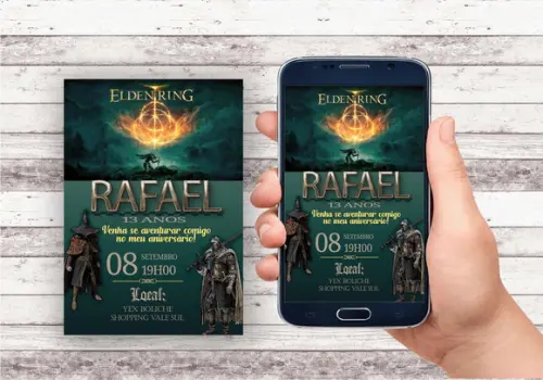 Convite Virtual - Elden Ring
