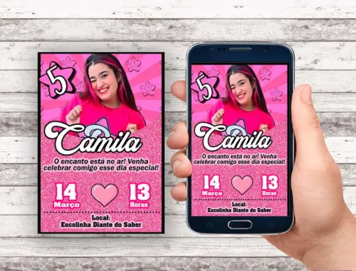 Convite Virtual - Emilly Vick