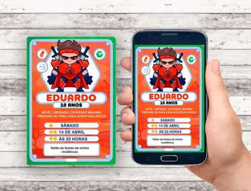 Convite Virtual - Enaldinho 03