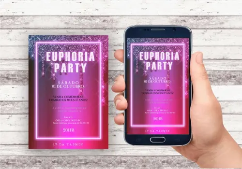 Convite Virtual - Euphoria 06