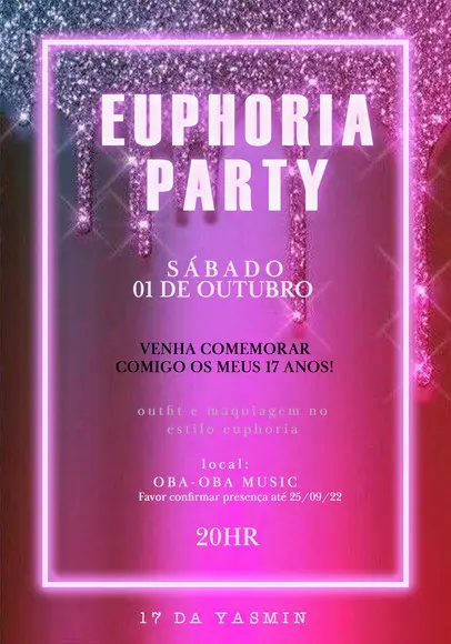 Convite Virtual - Euphoria 06